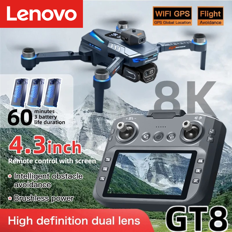 Drone Gps Mount - Dron Lenovo GT8 8K Profesjonalny z