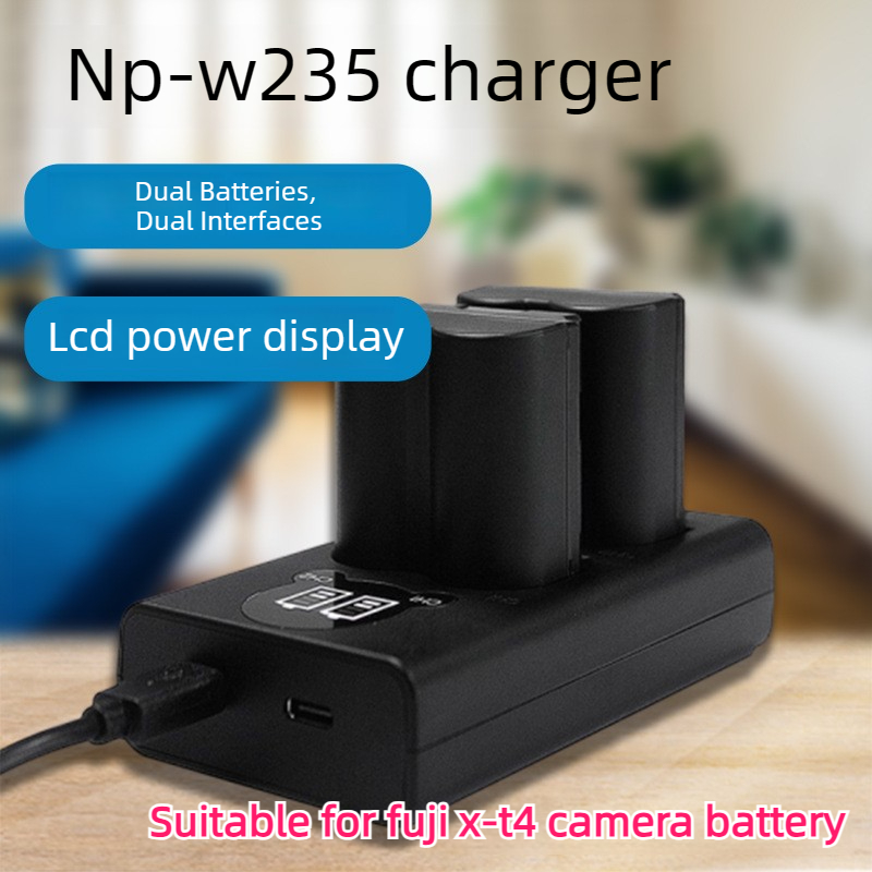 Drone Camera - Akumulator 2200mAh NP-W235 z wyświetlaczem LCD