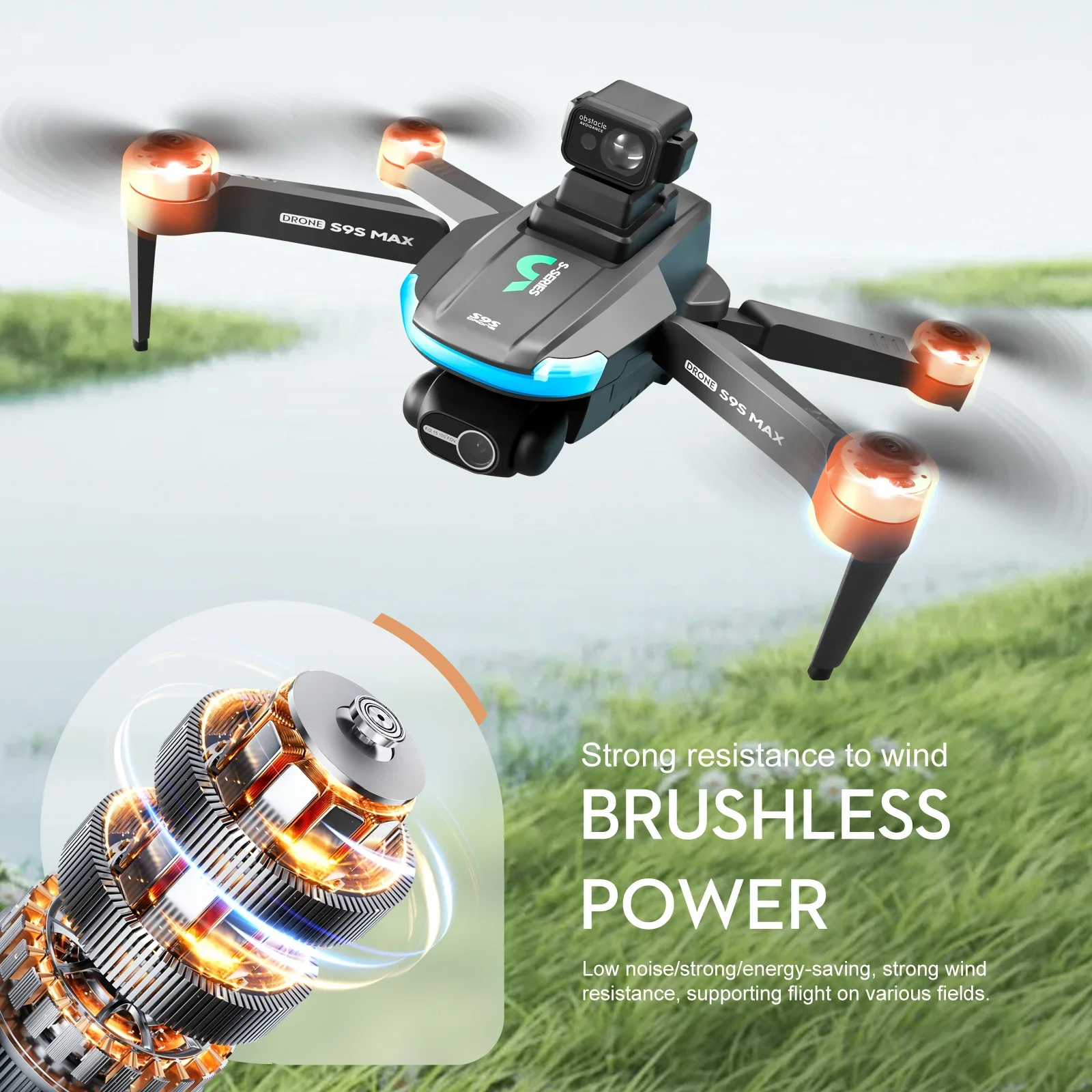 NOWOŚĆ S9S MAX MINI Drone 4K 2 – Drone Gps Mount recenzja i cena