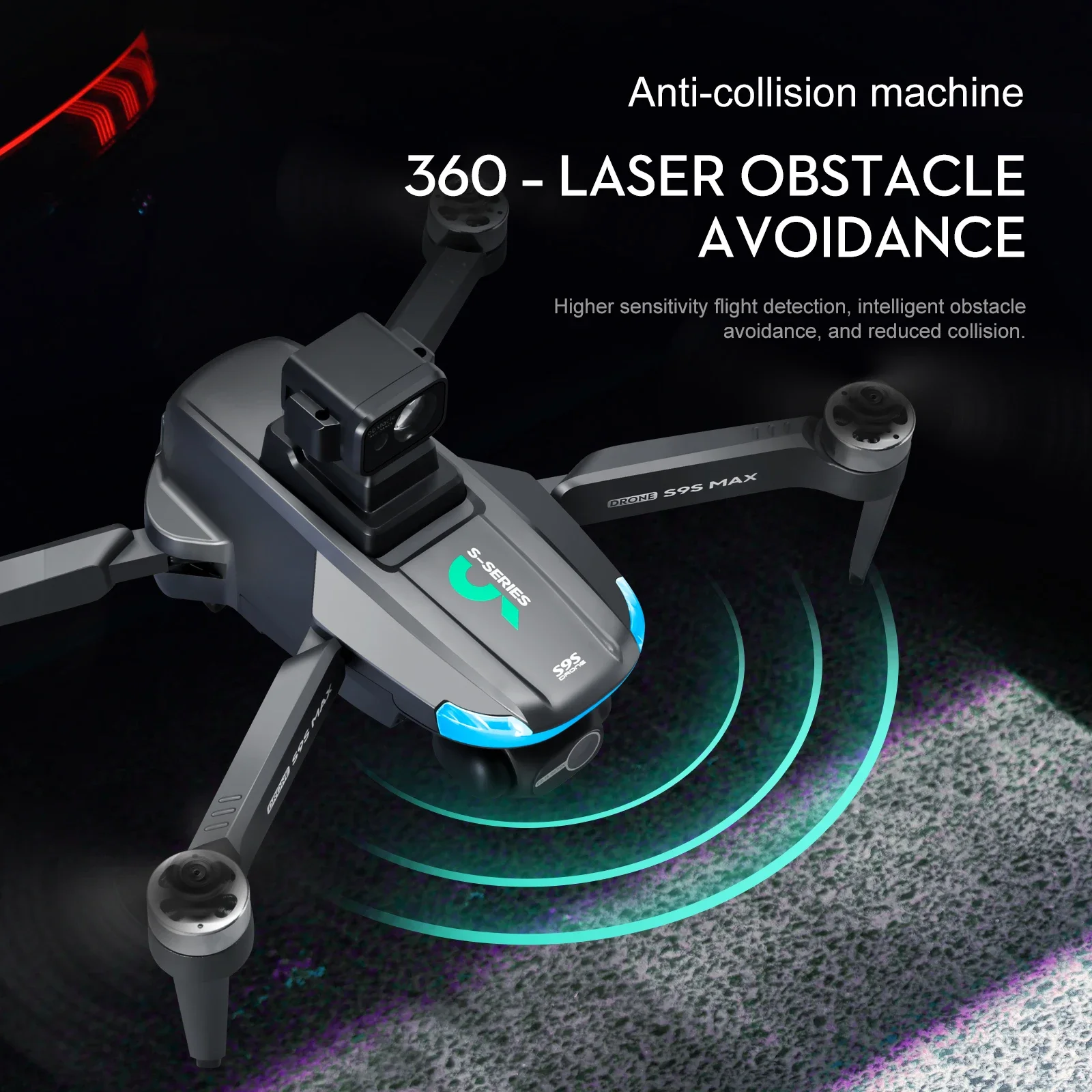 NOWOŚĆ S9S MAX MINI Drone 4K 2 – Drone Gps Mount recenzja i cena