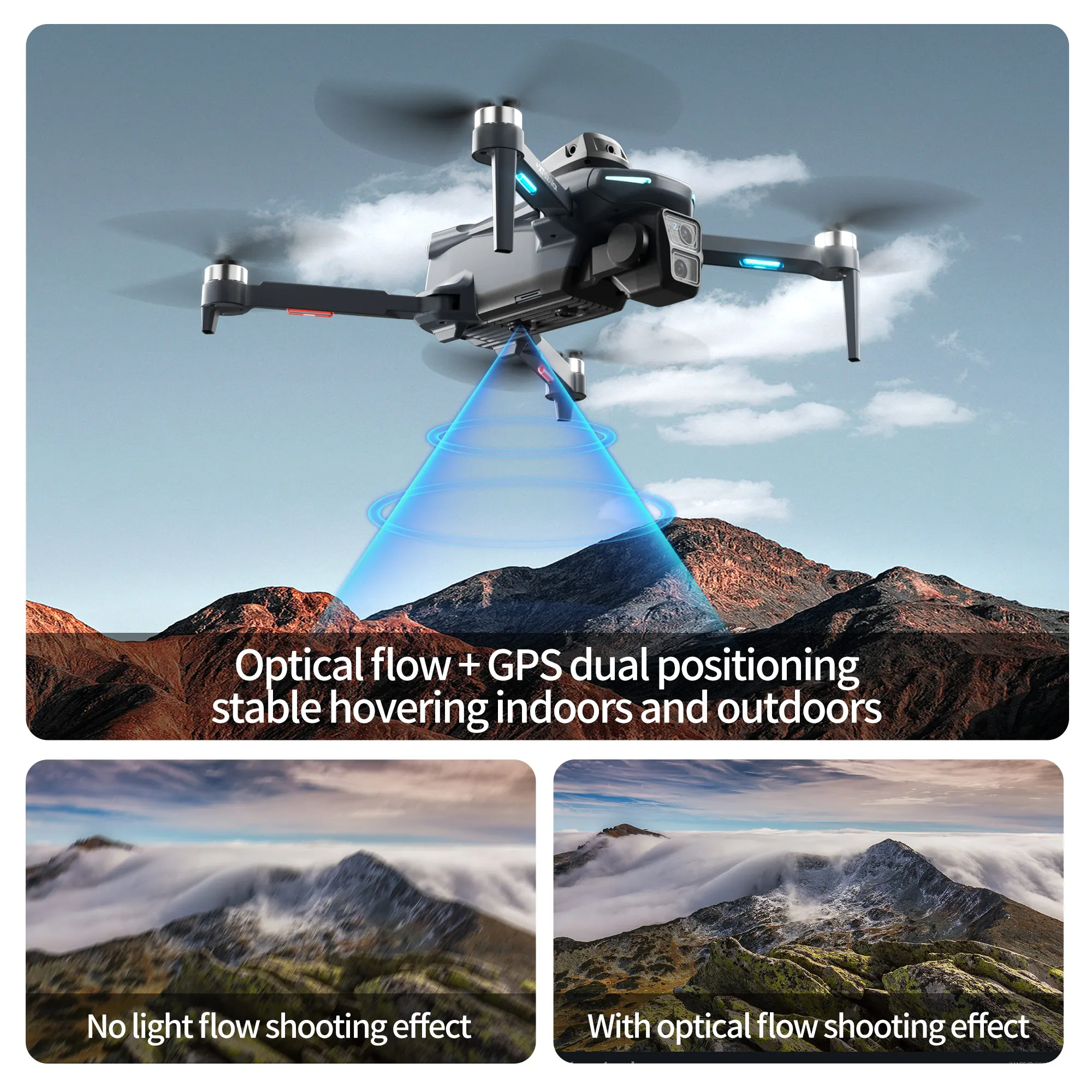Dron GPS Lenovo XT606 MAX 4K P – Drone Gps Mount recenzja i cena