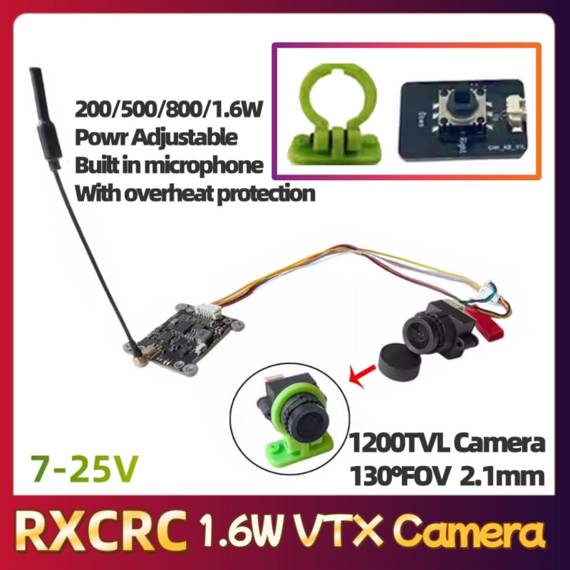 Moduł RXCRC 5.8G 48CH 1.6W VTX – Drone Receiver recenzja i cena