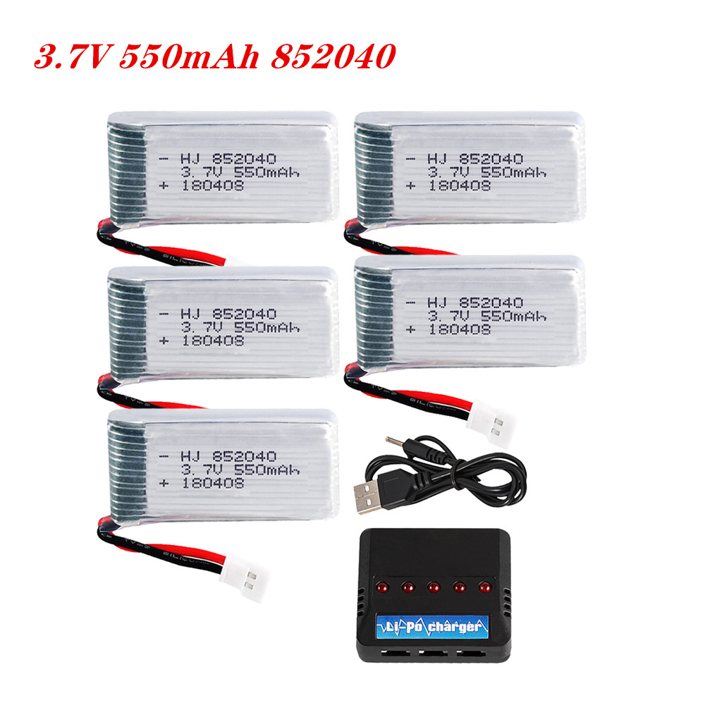 Bateria Lipo 3,7 V 550 mAh 25C – Drone Charger recenzja i cena
